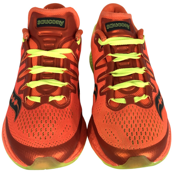 Saucony Men\'s Freedom ISO Everun Sneaker Orange Yellow Size 7 EU 40 S20355-2 main image 10